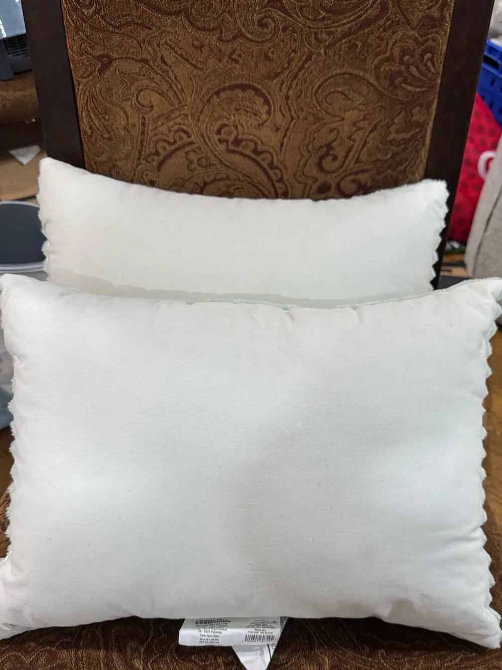 2 Room Essentials Mint Oblong Decorative Pillow 14x20